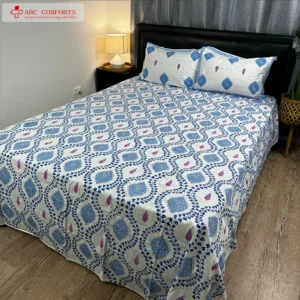 block batik bed sheet queen