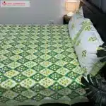 block batik bed sheet queen