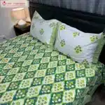 block batik bed sheet queen