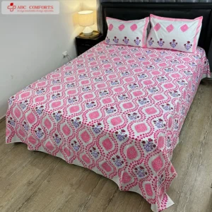 block batik bed sheet queen