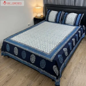 block batik bed sheet queen