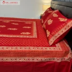 block batik bed sheet queen