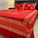 block batik bed sheet queen