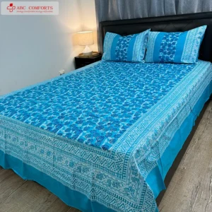 block batik bed sheet queen