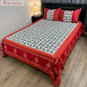 block batik bed sheet queen